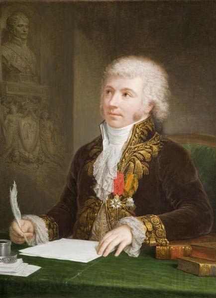 Andrea Appiani Portrait de Nicolas, comte Frochot, ou, Portrait de Pierre Etienne, comte Mejan France oil painting art
